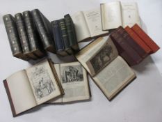 17: mixed including DICKENS WORKS 1890-91 7 vols + LORD ROSEBERY: MISCELLANIES LITERARY AND