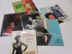 795a: 6 LPS including EARTHA KITT: THAT BAD EARTH, ELLA FITZGERALD (3), ETTA JONES, THE TIJUANA