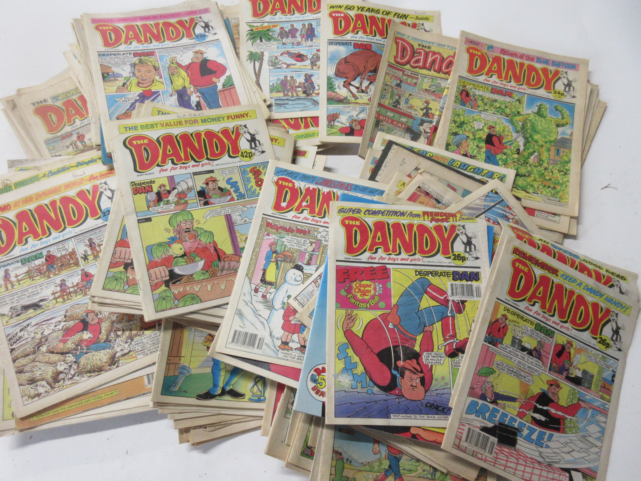 786: Approx 200 DANDY comics 1970s to early 1980s, mainly 1980s, all in good order