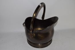 METAL COAL SCUTTLE