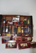 BOX CONTAINING TOY CARS PUBLISHED BY MATCHBOX, MAINLY MODELS OF YESTERYEAR