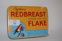 TIN FOR OGDENS REDBREAST FLAKE