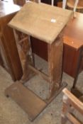 VINTAGE PINE READING DESK OR PODIUM, WIDTH APPROX 53CM