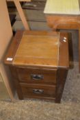 MODERN BEDSIDE CHEST, WIDTH APPROX 45CM