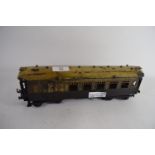 TIN PLATE TOY RAILWAY WAGON