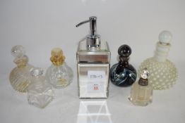 GLASS PERFUME BOTTLES