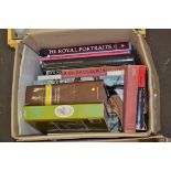 BOX OF MIXED BOOKS - THE ART OF BEATRIX POTTER, THE ROYAL PORTRAITS, BRITISH PORTRAIT PAINTERS ETC
