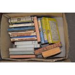 BOX OF MIXED BOOKS - 100 POEMS, THE SEVEN LAMPS OF ARCHITECTURE ETC