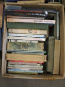 BOX OF MIXED BOOKS - THE BIG BOOK OF RAILWAYS, THE WONDER BOOK OF ENGINEERING WONDERS, CHRIST AND