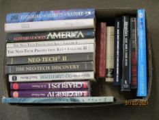 BOX OF MIXED BOOKS - EXPLORING THE SECRETS OF NATURE, ALISTAIR COOKE'S AMERICA, THE FACE OF SWEDEN