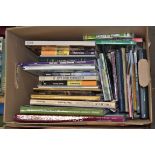 BOX OF MIXED BOOKS - ELECTRONICS MADE EASY, LIFE OF BEETHOVEN ETC