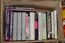 BOX OF MIXED BOOKS - AGE OF ANGER, TO THE PEOPLE FOOD IS HEAVEN, ETC