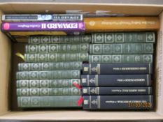 BOX OF MIXED BOOKS - VARIOUS SERIES OF CHARLES DICKENS COMPLETE WORKS ETC