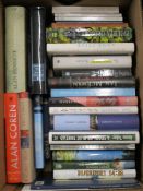 BOX OF MIXED BOOKS - THE RAILWAY MAN, DIG INTO AMERICA, PERIOD OF ADJUSTMENT ETC