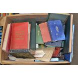 LARGE BOX OF MIXED BOOKS - KELLY'S DIRECTORY OF NORFOLK, MOZART, IN SEARCH OF ENGLAND ETC