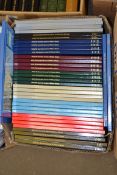 BOX OF M H HUGH - THE QUARTERLY JOURNAL OF MILITARY HISTORY BOOKS, VARIOUS SERIES CIRCA 1990S