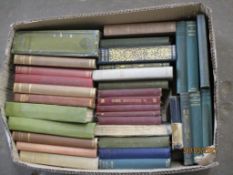 BOX OF MIXED BOOKS - 15 PLAYS OF SHAKESPEARE, AUTOBIOGRAPHY OF EDWARD GIBBIN, KING RICHARD II ETC