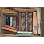 BOX OF MIXED BOOKS - IN THE DECO STYLE, MIAMI TRENDS AND TRADITIONS ETC