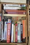 BOX OF MIXED BOOKS - MILITARY INTEREST - MILITARY BLUNDERS, FRED DIBNAH'S MADE IN BRITAIN, THE
