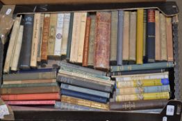 BOX OF MIXED BOOKS - MYTHS AND LEGENDS OF GREECE AND ROME, BALLADS AND POEMS ETC