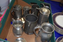 PEWTER TANKARDS