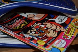 SMALL BAG CONTAINING COMICS, MAINLY THE BEANO