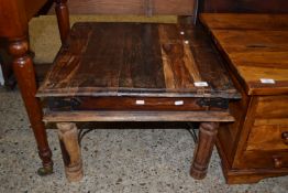 MODERN HARDWOOD COFFEE TABLE, APPROX 60CM SQUARE