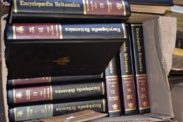 BOX OF ENCYCLOPAEDIA BRITANNICA, VARIOUS VOLUMES