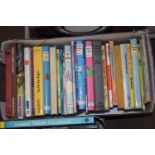 BOX OF MIXED BOOKS - GULLIVER'S TRAVELS, FIVE GO ADVENTURING AGAIN, BLACK BEAUTY ETC