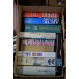 BOX OF MIXED BOOKS - BURY MY HEART AT WOUNDED KNEE, BRICKLAYING, EDWARDS WILSON OF THE ANTARCTIC