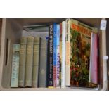 BOX OF MIXED BOOKS - THE RETURN OF THE KING, HOUSE PLANTS, GARDENING WITH CONTAINERS ETC