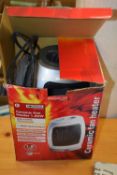 BOXED HOMEBASE CERAMIC FAN HEATER, 1.8KW