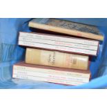 BAG CONTAINING MIXED BOOKS - THE STONE VILLAGES OF BRITAIN, THE DESERT ETC