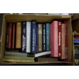 BOX OF MIXED BOOKS - THE STORY OF ENGLISH, PRINCESS MARGARET A LIFE UNRAVELLED ETC
