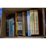 BOX OF MIXED BOOKS - TERENCE CONRAN THE HOUSE BOOK, GUIDE TO CREATIVE GARDENING ETC