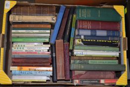 BOX OF MIXED BOOKS TO INCLUDE GOING TO THE THEATRE, A POTTERS BOOK, LIVING EARTH ETC