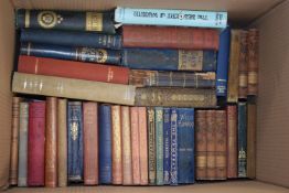BOX OF MIXED BOOKS - THE DAYS OF BRUCE, STONES OF VENICE, LONGFELLOW ETC
