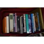 SKYFLIGHT SUITCASE CONTAINING MIXED BOOKS - THE WORLD OF ART DECO, THE HISTORY OF IMPRESSIONISM,