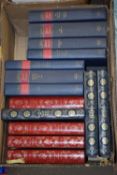 BOX OF MIXED BOOKS - AN INTELLECTUAL AND CULTURAL HISTORY OF THE WESTERN WORLD, VARIOUS SERIES BY