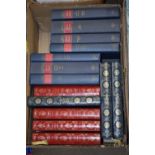 BOX OF MIXED BOOKS - AN INTELLECTUAL AND CULTURAL HISTORY OF THE WESTERN WORLD, VARIOUS SERIES BY