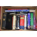 BOX OF MIXED BOOKS - MILLER ANTIQUES PRICE GUIDE 2003, GARDENERS QUESTION TIME PLANT CHOOSER, THE