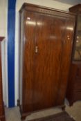 MAHOGANY EFFECT SINGLE WARDROBE BY WARING & GILLOW LTD, WIDTH APPROX 94CM