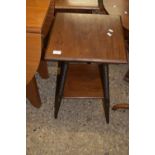 SMALL SQUARE OCCASIONAL TABLE, APPROX 40CM