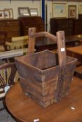 Reproduction square Well Bucket, approx 60cm width