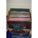 BOX OF LPS, CLASSICAL MUSIC AND SOME POP MUSIC