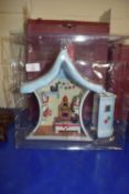 MODEL OF A CHRISTMAS DOLLS HOUSE BY VILLEROY & BOCH WITH ORIGINAL BOX