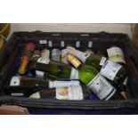 BOX CONTAINING WINES