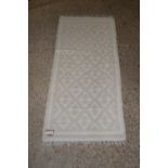 SMALL BEDSIDE RUG, APPROX 136 X 63CM