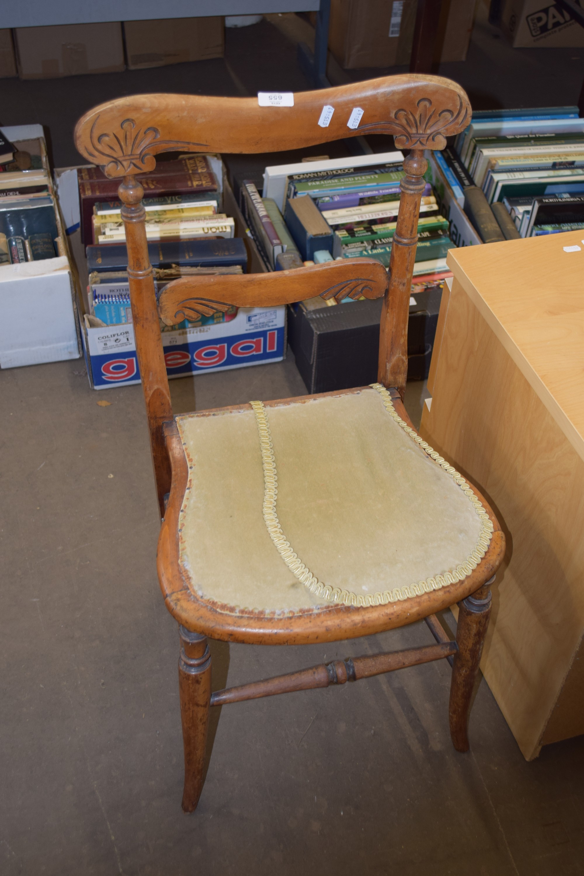 EARLY 20TH CENTURY SINGLE CHAIR