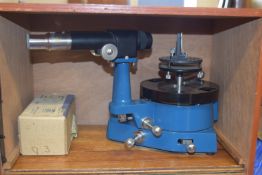 PHILIP HARRIS MICROSCOPE IN CASE